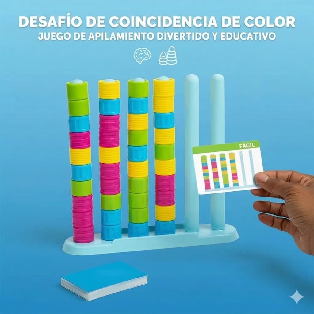 Color Stack Challenge — El Juego que Está Volviendo Locos a Todos