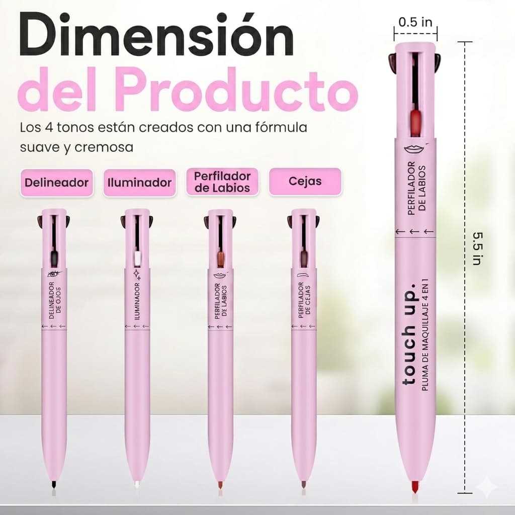 GlamFix 4 en 1 - Maquíllate Completa en Segundos