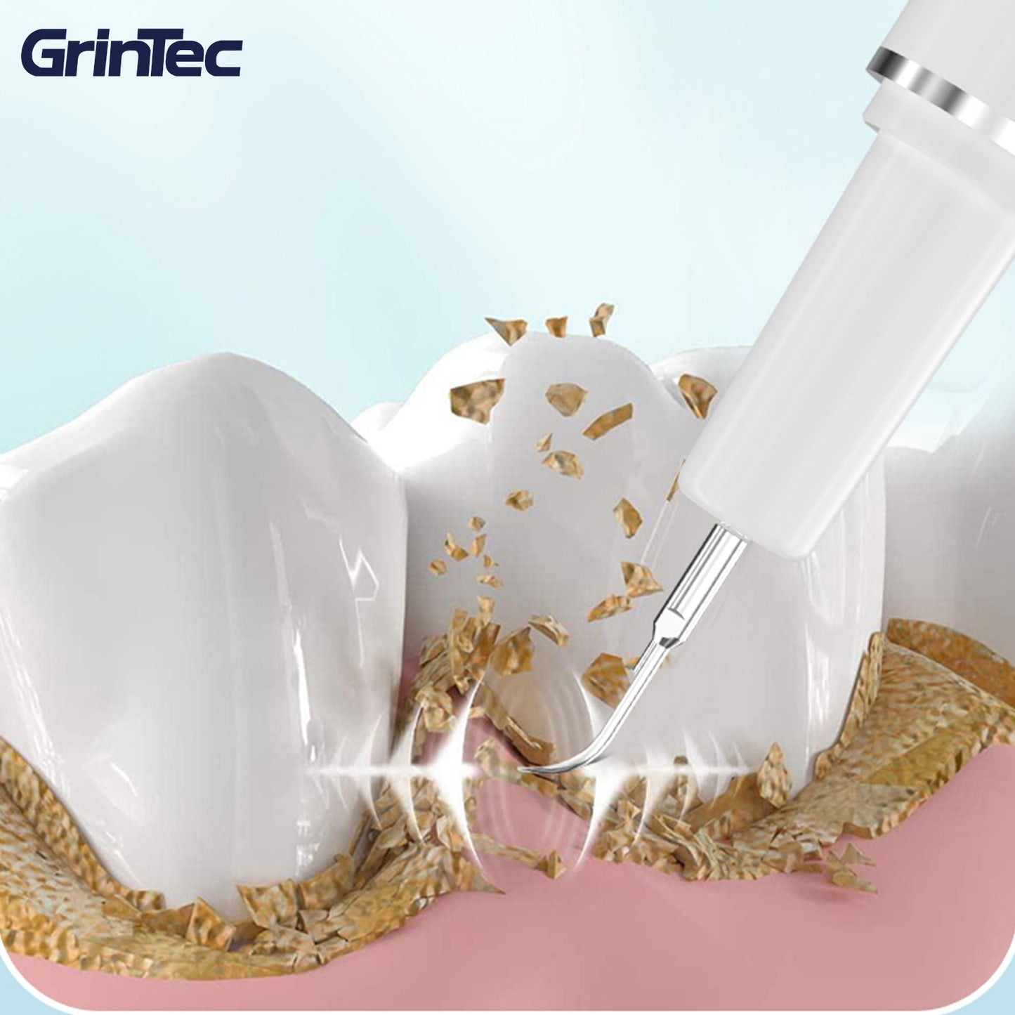 Limpiador Dental Ultrasónico – Eliminación de Sarro – Sonrisa Limpia en Casa desde la Primera Semana