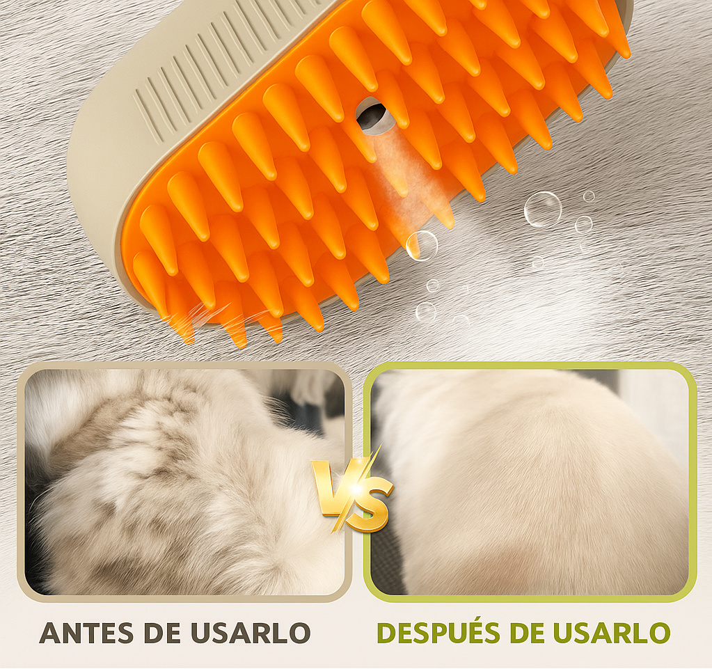 VaporPet™ 2x1 - Adiós Pelos y Enredos Para Siempre