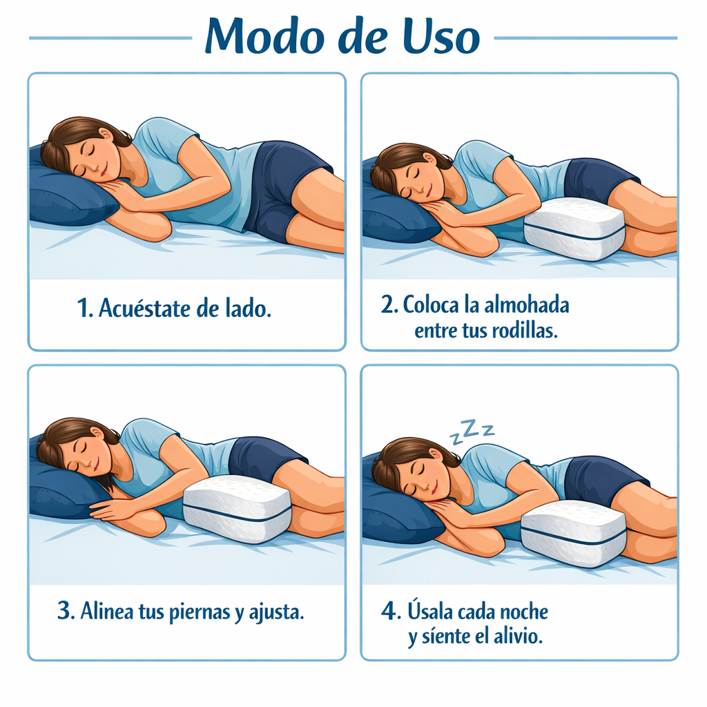 LumbarRest Pro 2x1 - Lleva 2 y Duerme Sin Dolor Desde la Primera Noche