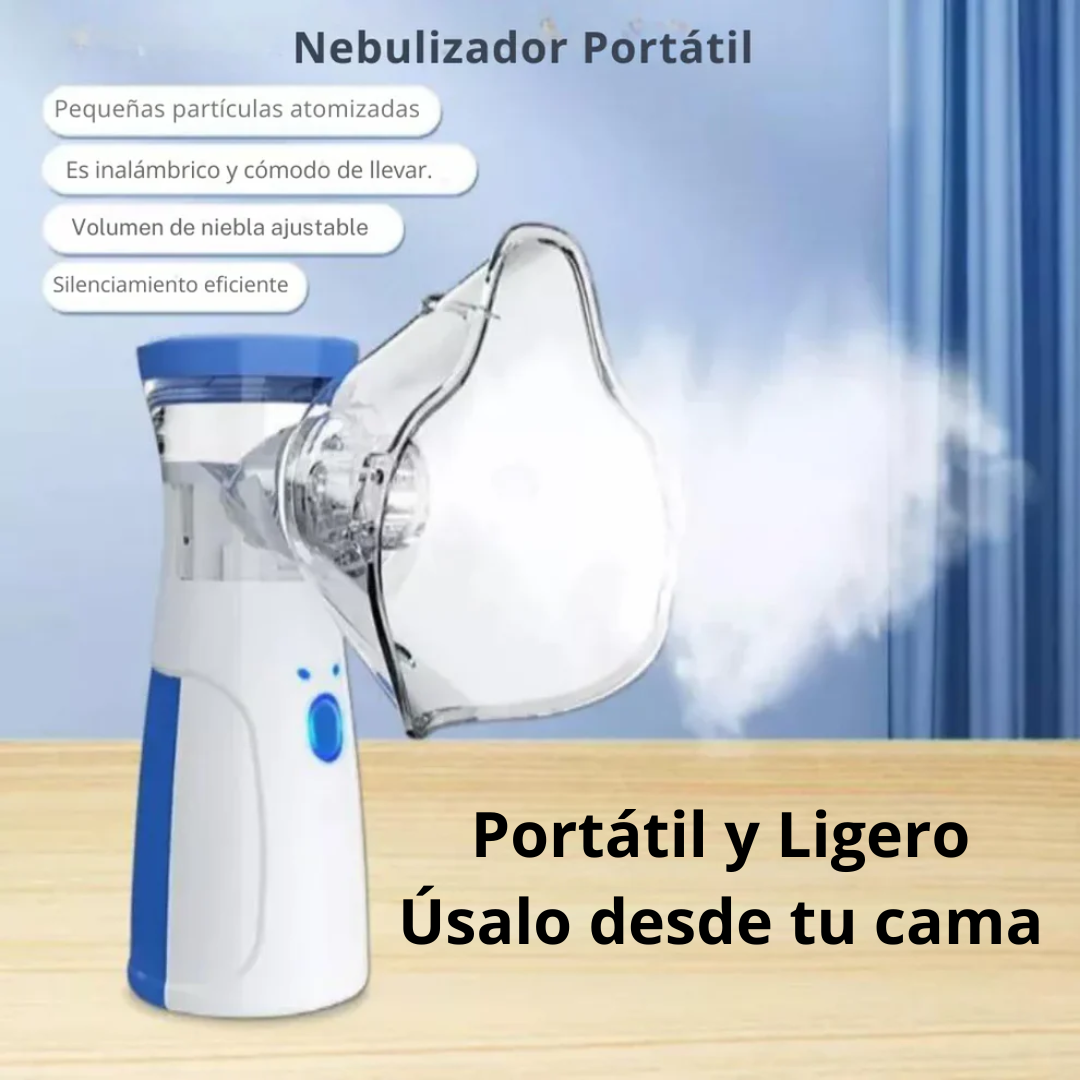 OFERTA PACK: Nebulizador Portátil Infantil + Oxímetro