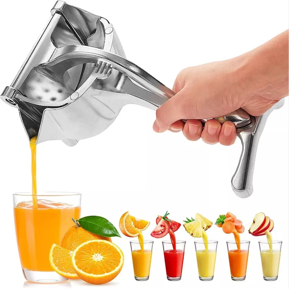 Exprimidor Manual Metálico – Extrae Jugo – Jugo fresco en minutos todos los días