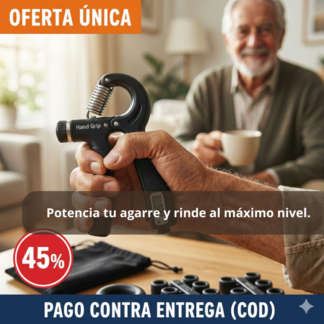 Kit Entrenador de Manos – Ejercicio y Rehabilitación – Mejora Tu Fuerza Diaria en Casa