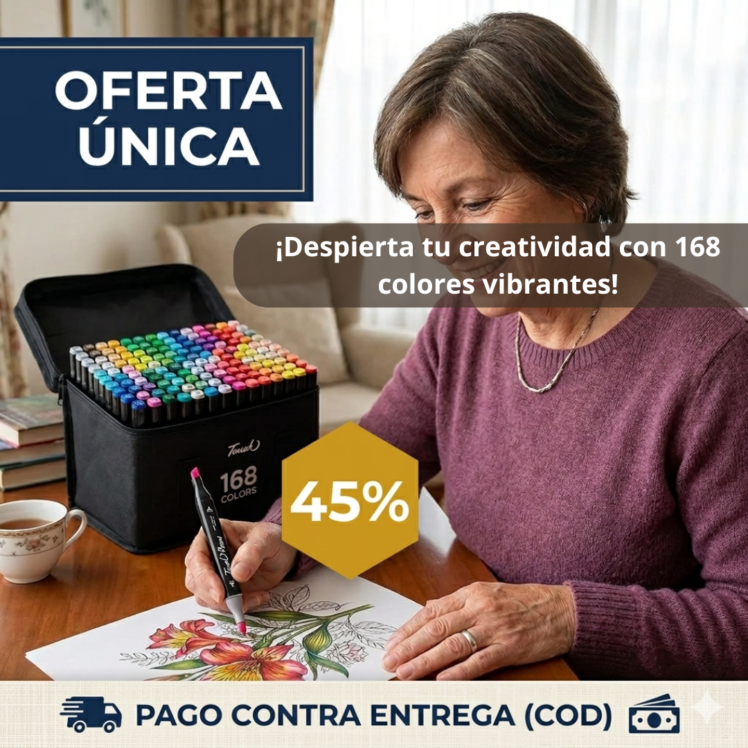 ArtSketch Pro — 168 Colores para Dar Vida a Tu Creatividad