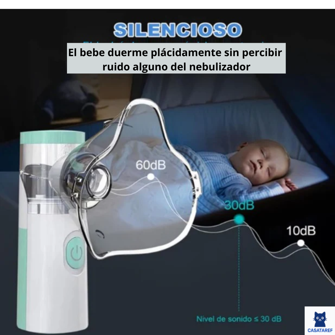 OFERTA PACK: Nebulizador Portátil Infantil + Oxímetro