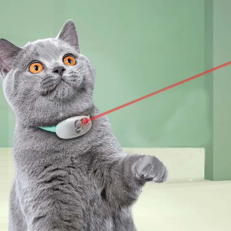 LaserPet 360 - El Collar que Ejercita a tu Gato Solo