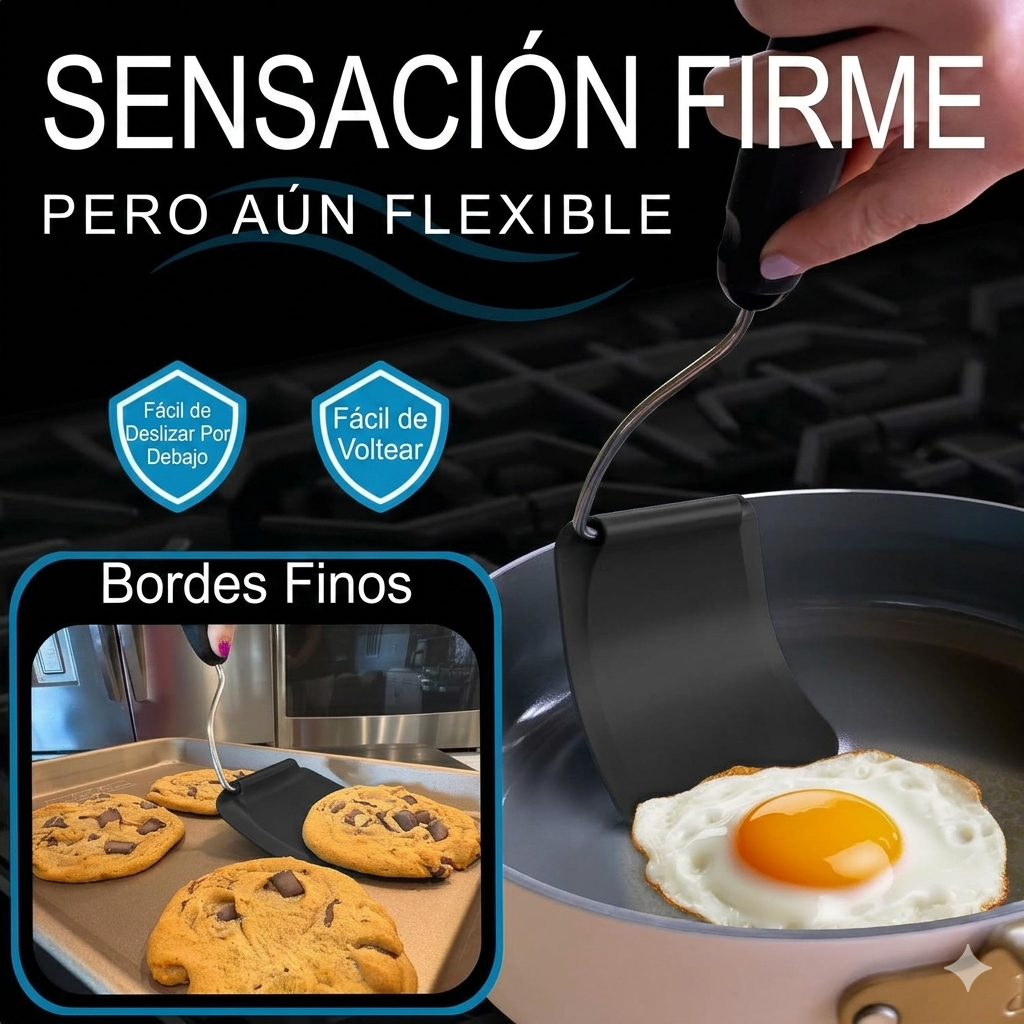 FlexChef™ - La Espátula que se Adapta a Ti