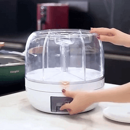 Dispensador Giratorio de Cereales – Acceso Rápido – Cocina Ordenada Todos los Días