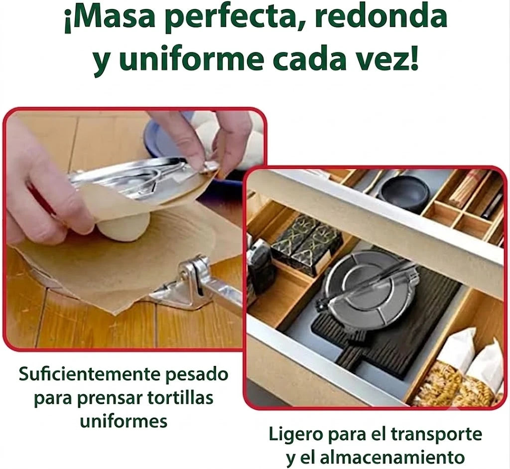 MasaPro 20 - Sopaipillas y tortillas perfectas sin uslero