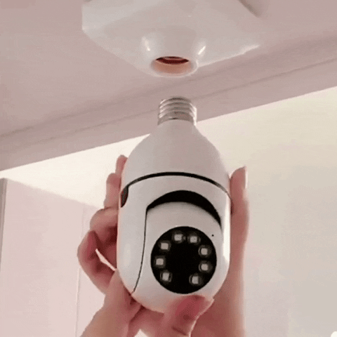 VisionBulb 360° - Vigila Tu Hogar Sin Que Nadie Lo Note